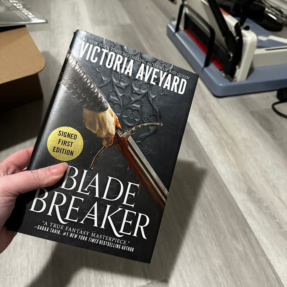 Blade Breaker SIGNED FIRST EDITION
